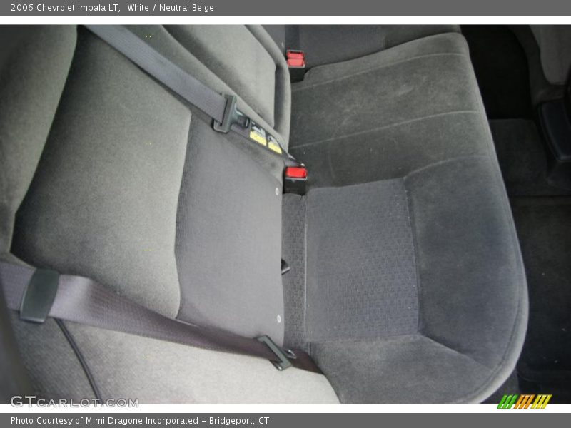 White / Neutral Beige 2006 Chevrolet Impala LT