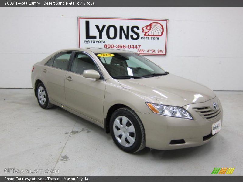 Desert Sand Metallic / Bisque 2009 Toyota Camry