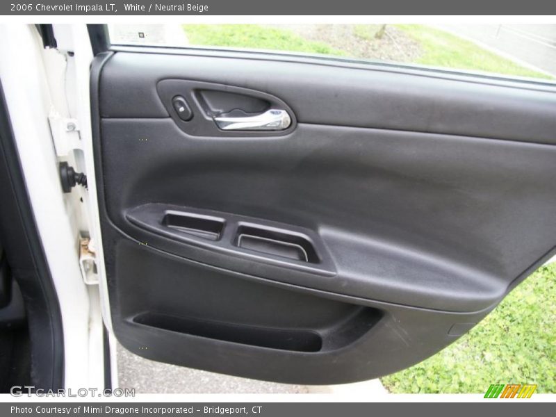 White / Neutral Beige 2006 Chevrolet Impala LT