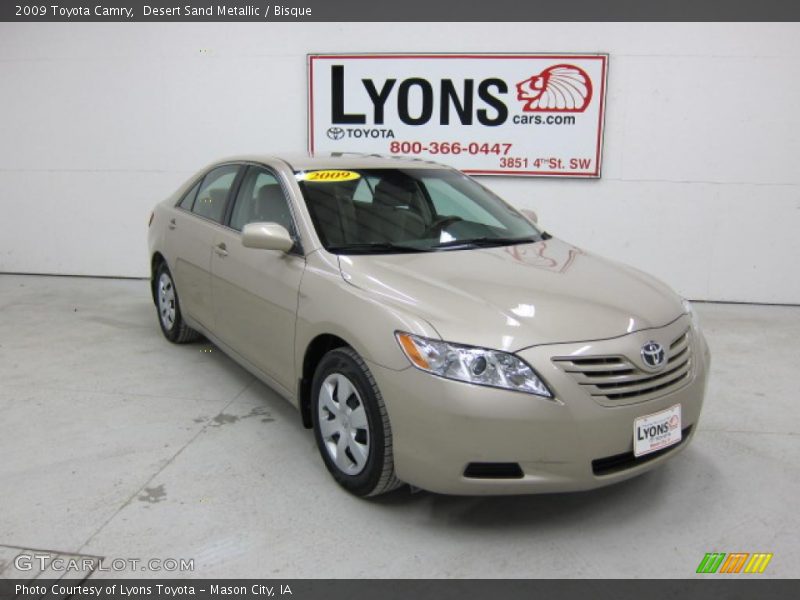 Desert Sand Metallic / Bisque 2009 Toyota Camry