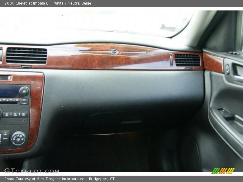 White / Neutral Beige 2006 Chevrolet Impala LT