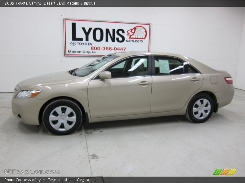 Desert Sand Metallic / Bisque 2009 Toyota Camry