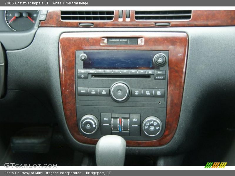 White / Neutral Beige 2006 Chevrolet Impala LT