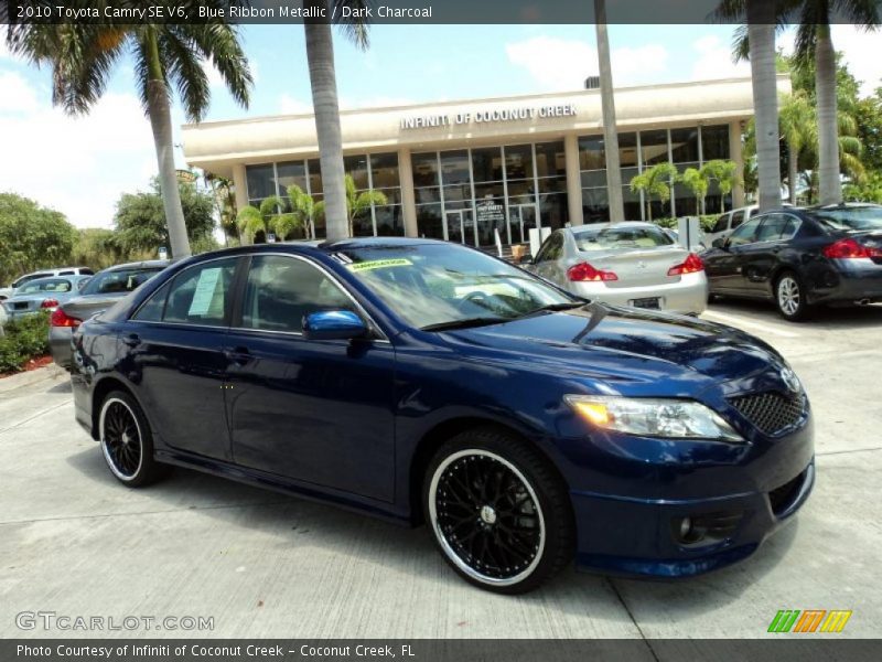  2010 Camry SE V6 Blue Ribbon Metallic