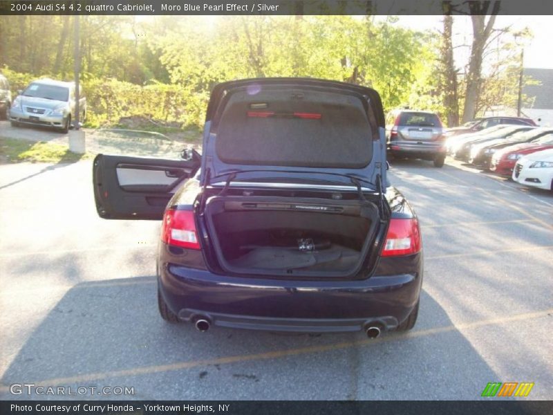 Moro Blue Pearl Effect / Silver 2004 Audi S4 4.2 quattro Cabriolet