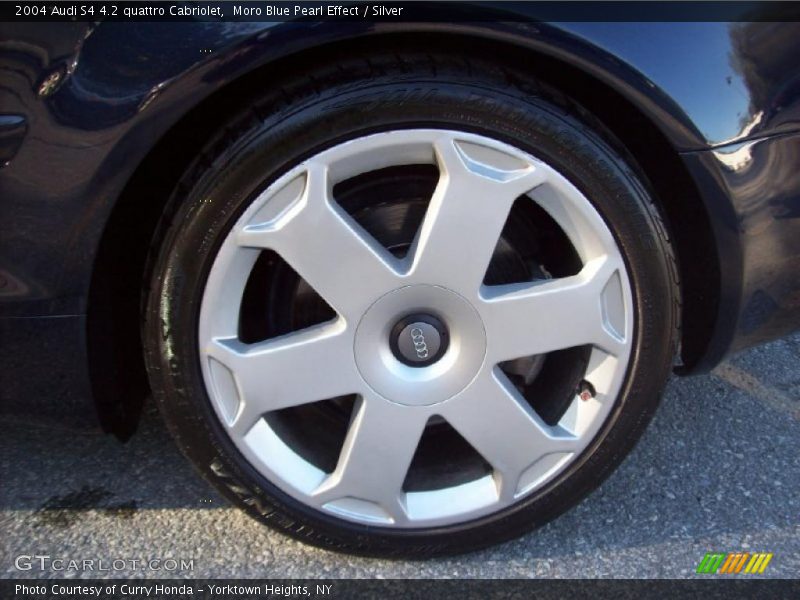 Moro Blue Pearl Effect / Silver 2004 Audi S4 4.2 quattro Cabriolet