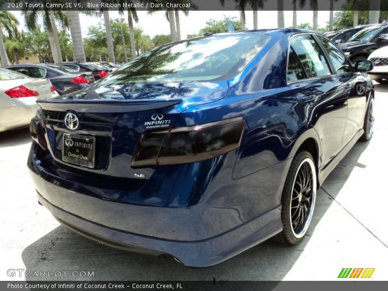  2010 Camry SE V6 Blue Ribbon Metallic