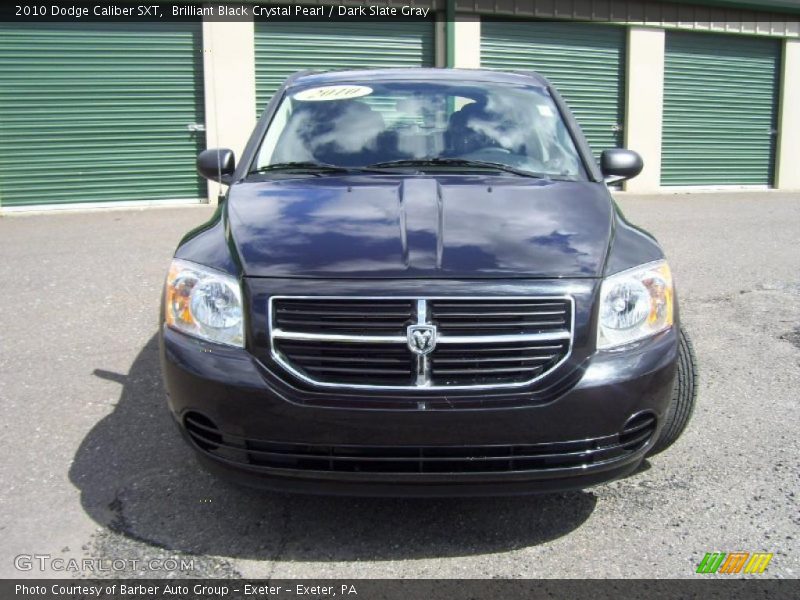 Brilliant Black Crystal Pearl / Dark Slate Gray 2010 Dodge Caliber SXT