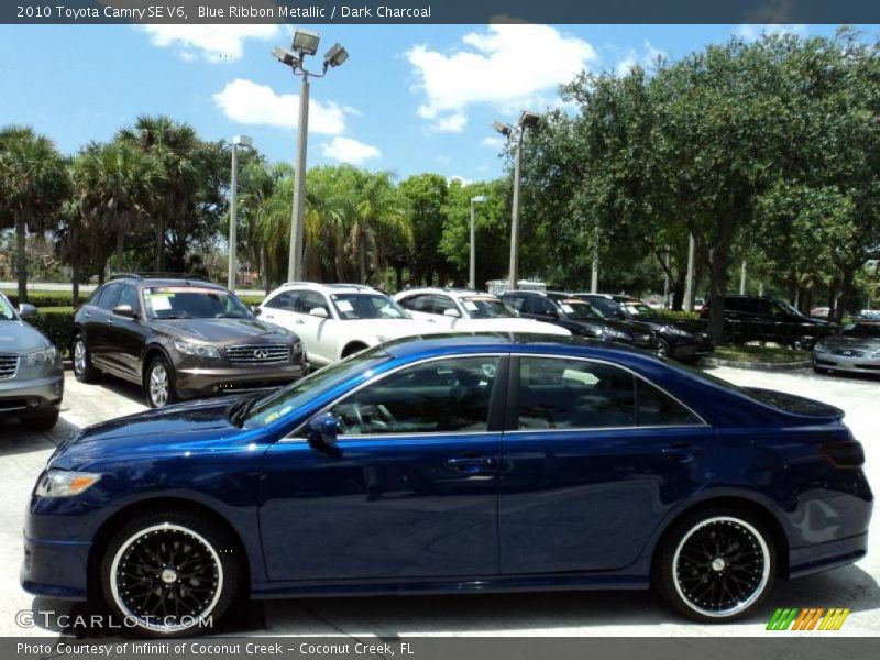  2010 Camry SE V6 Blue Ribbon Metallic