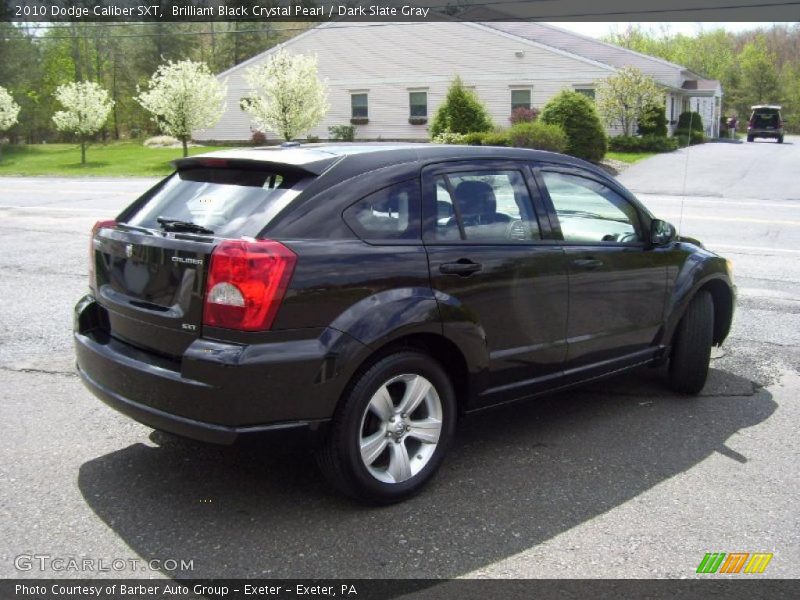 Brilliant Black Crystal Pearl / Dark Slate Gray 2010 Dodge Caliber SXT