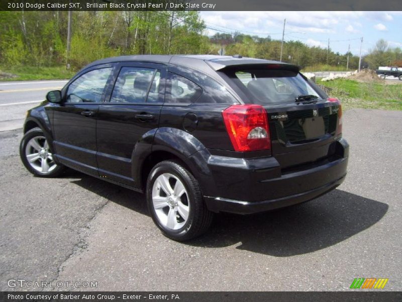 Brilliant Black Crystal Pearl / Dark Slate Gray 2010 Dodge Caliber SXT