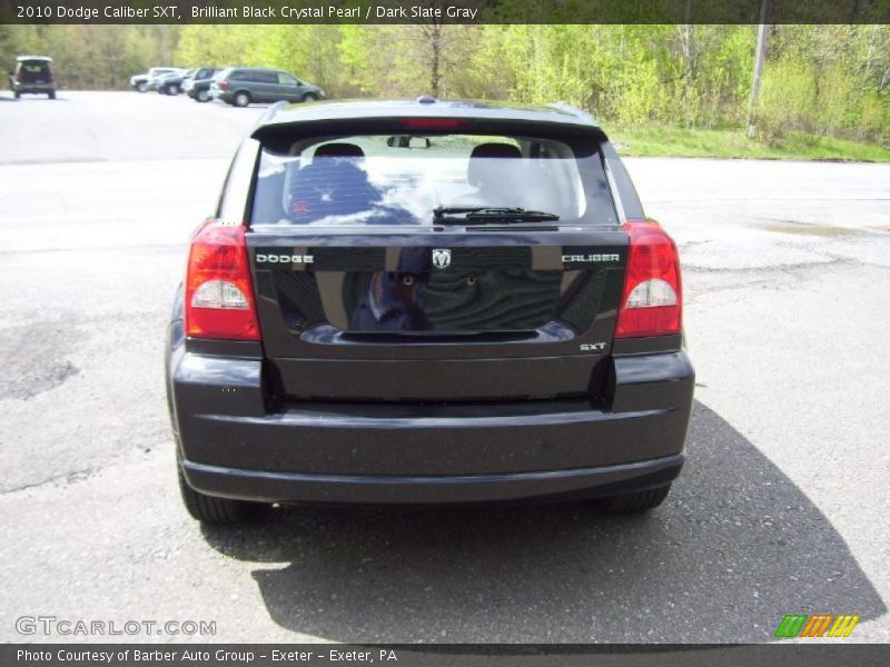 Brilliant Black Crystal Pearl / Dark Slate Gray 2010 Dodge Caliber SXT