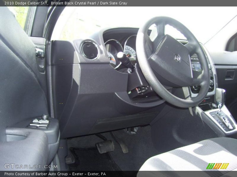 Brilliant Black Crystal Pearl / Dark Slate Gray 2010 Dodge Caliber SXT