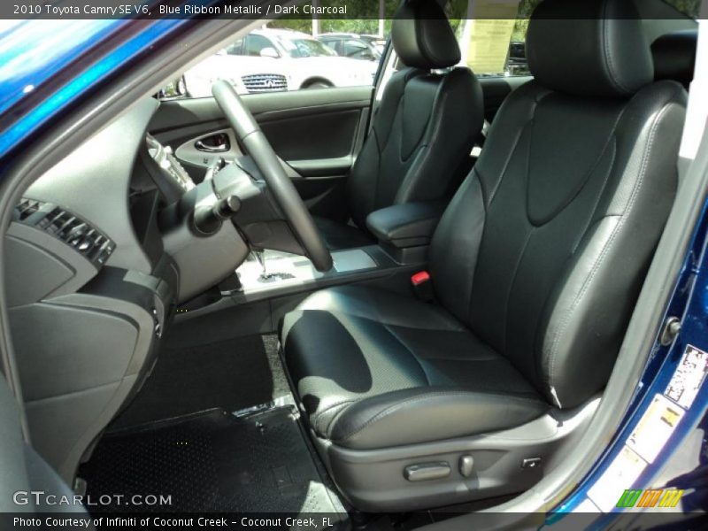  2010 Camry SE V6 Dark Charcoal Interior
