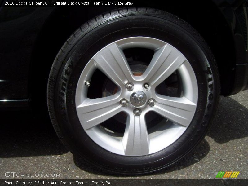 Brilliant Black Crystal Pearl / Dark Slate Gray 2010 Dodge Caliber SXT