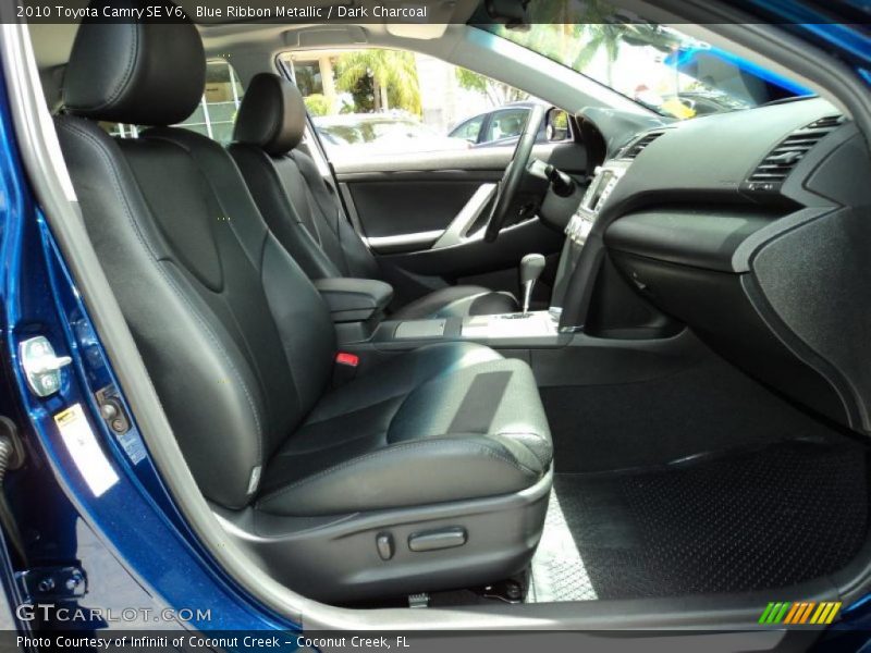 Blue Ribbon Metallic / Dark Charcoal 2010 Toyota Camry SE V6