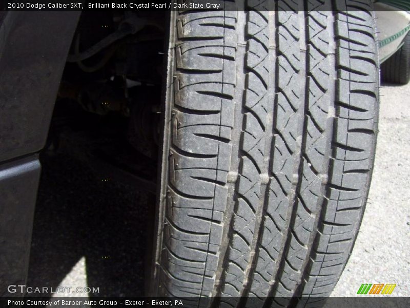 Brilliant Black Crystal Pearl / Dark Slate Gray 2010 Dodge Caliber SXT