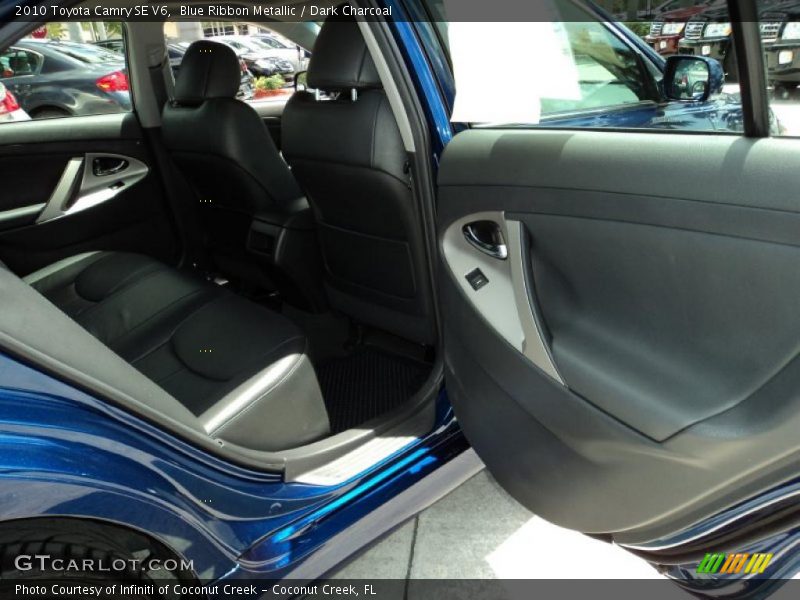 Blue Ribbon Metallic / Dark Charcoal 2010 Toyota Camry SE V6