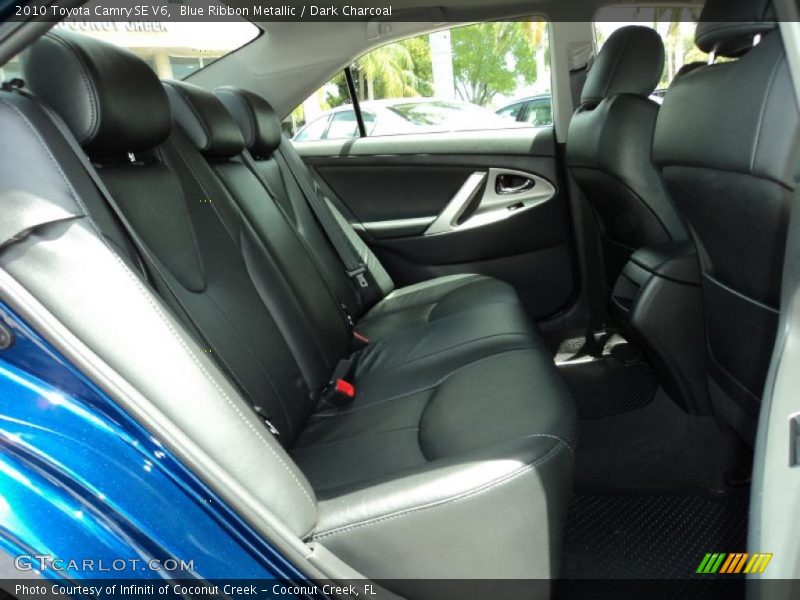 Blue Ribbon Metallic / Dark Charcoal 2010 Toyota Camry SE V6