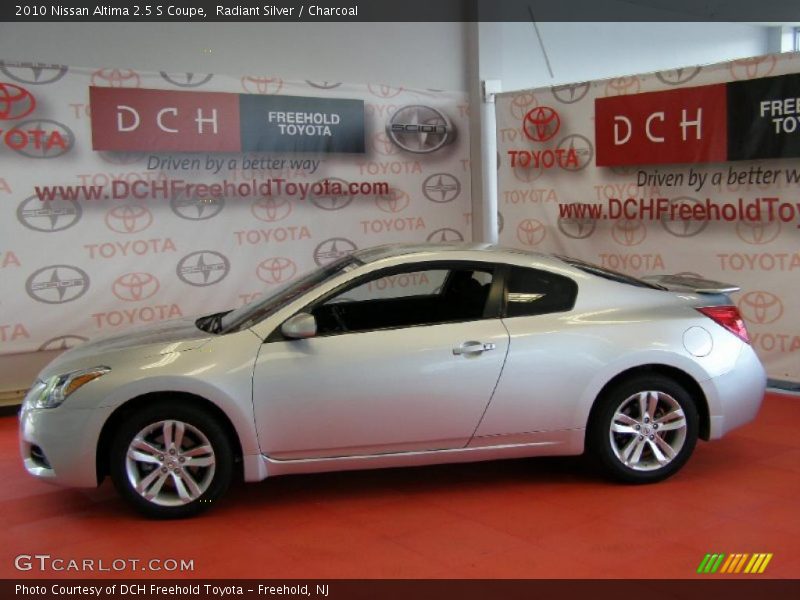 Radiant Silver / Charcoal 2010 Nissan Altima 2.5 S Coupe