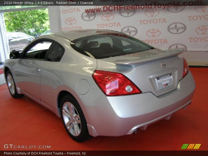 Radiant Silver / Charcoal 2010 Nissan Altima 2.5 S Coupe