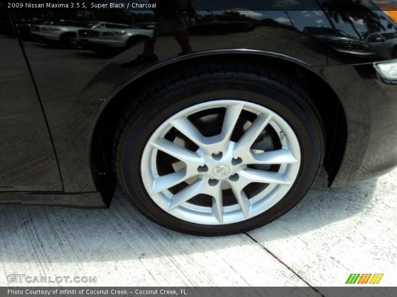 Super Black / Charcoal 2009 Nissan Maxima 3.5 S