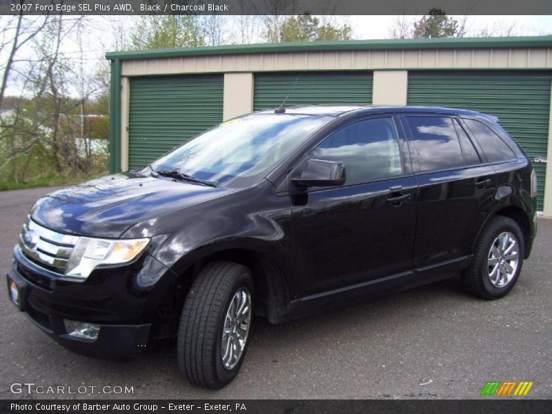 Black / Charcoal Black 2007 Ford Edge SEL Plus AWD