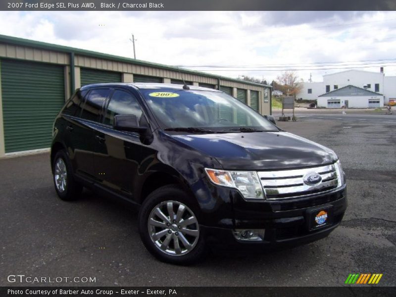 Black / Charcoal Black 2007 Ford Edge SEL Plus AWD
