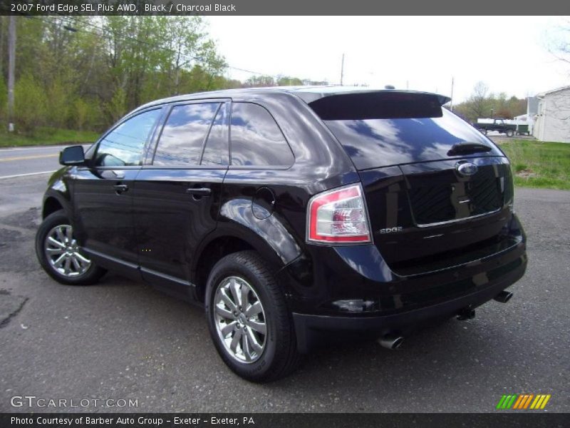 Black / Charcoal Black 2007 Ford Edge SEL Plus AWD