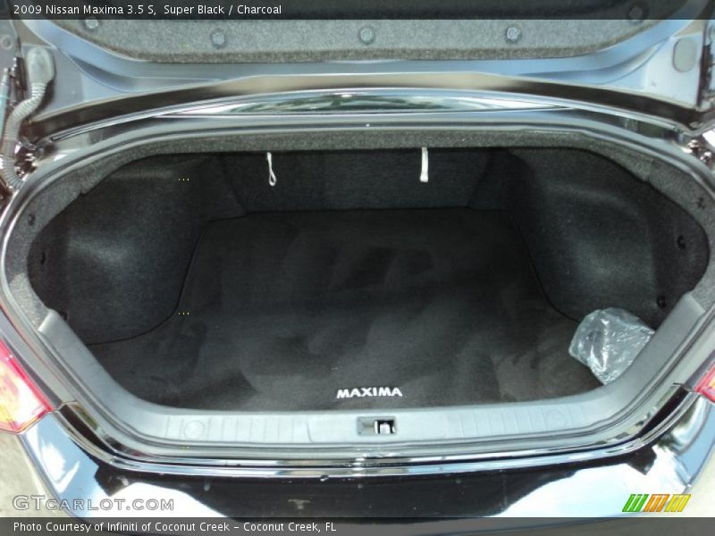 Super Black / Charcoal 2009 Nissan Maxima 3.5 S
