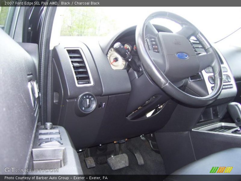 Black / Charcoal Black 2007 Ford Edge SEL Plus AWD