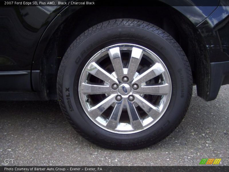 Black / Charcoal Black 2007 Ford Edge SEL Plus AWD