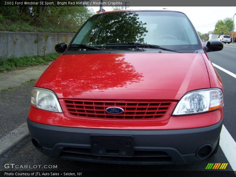 Bright Red Metallic / Medium Graphite 2001 Ford Windstar SE Sport
