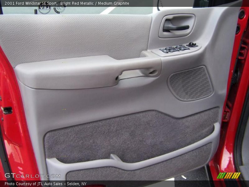 Bright Red Metallic / Medium Graphite 2001 Ford Windstar SE Sport