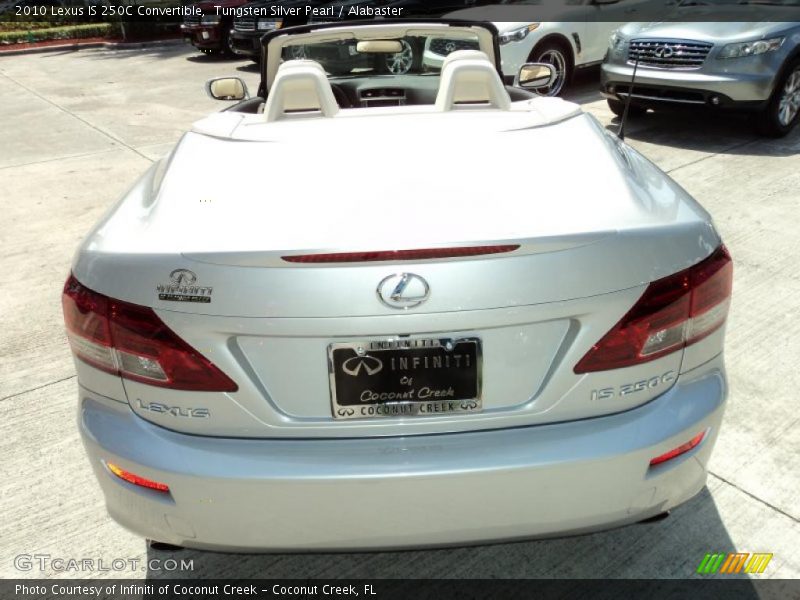 Tungsten Silver Pearl / Alabaster 2010 Lexus IS 250C Convertible