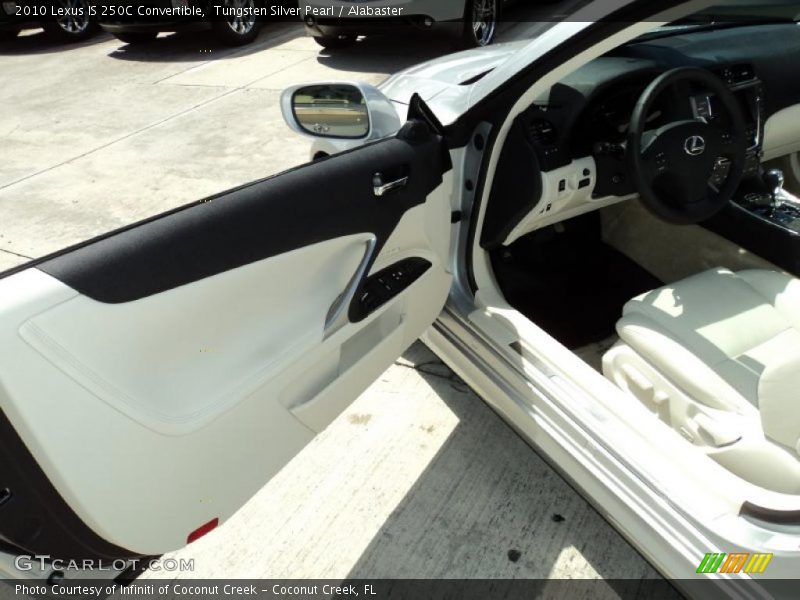 Tungsten Silver Pearl / Alabaster 2010 Lexus IS 250C Convertible