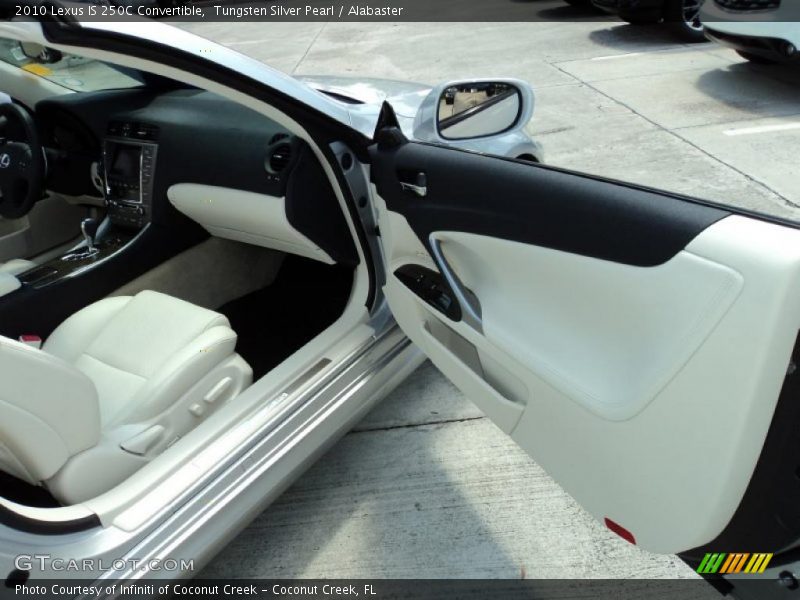 Tungsten Silver Pearl / Alabaster 2010 Lexus IS 250C Convertible