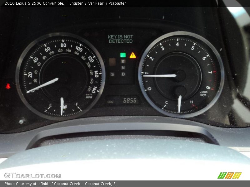  2010 IS 250C Convertible 250C Convertible Gauges