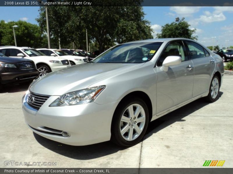 Tungsten Metallic / Light Gray 2008 Lexus ES 350