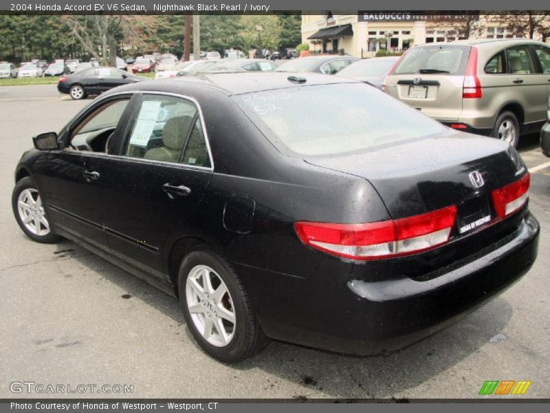 Nighthawk Black Pearl / Ivory 2004 Honda Accord EX V6 Sedan