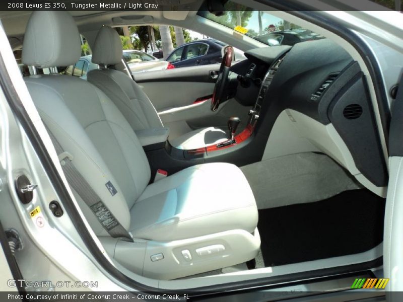 Tungsten Metallic / Light Gray 2008 Lexus ES 350