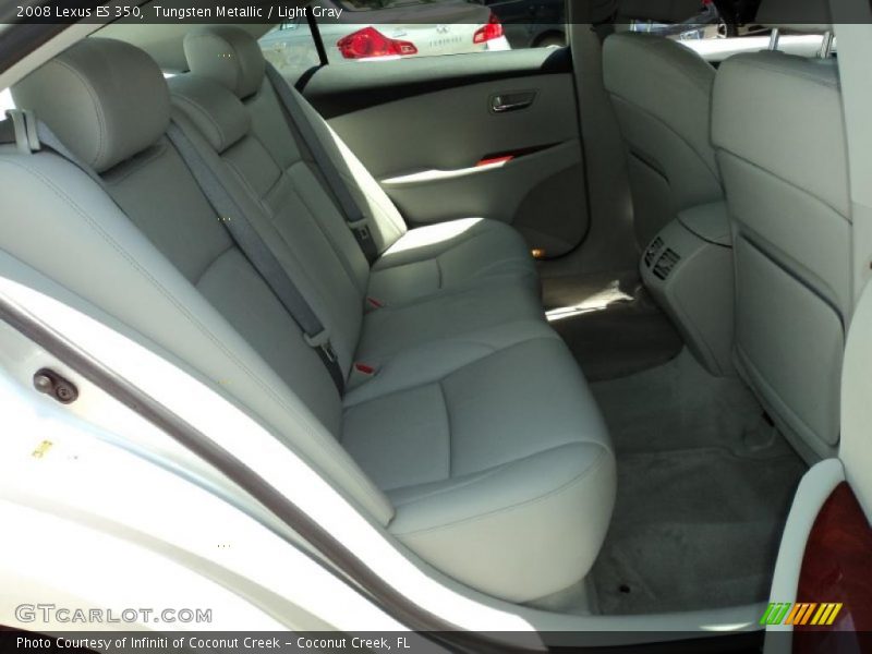 Tungsten Metallic / Light Gray 2008 Lexus ES 350