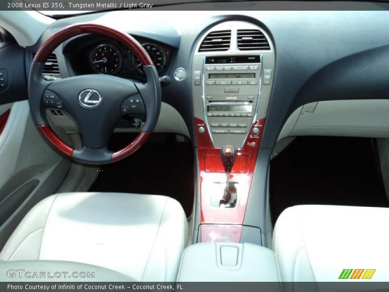 Tungsten Metallic / Light Gray 2008 Lexus ES 350