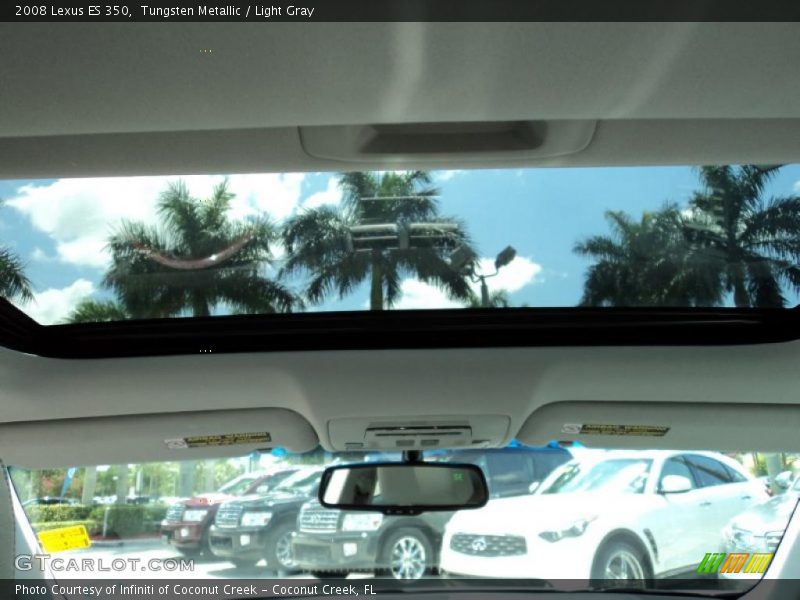Tungsten Metallic / Light Gray 2008 Lexus ES 350