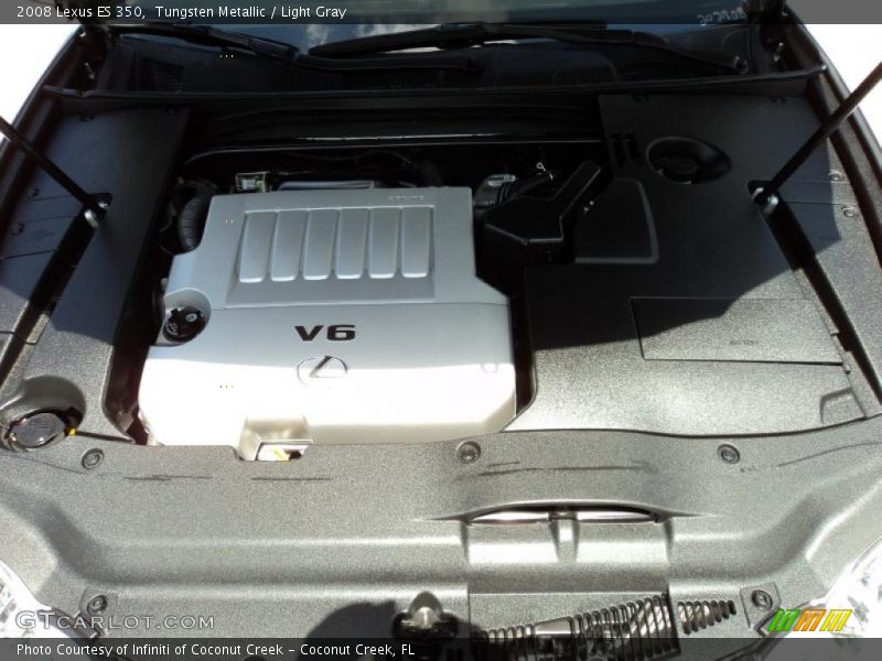 Tungsten Metallic / Light Gray 2008 Lexus ES 350