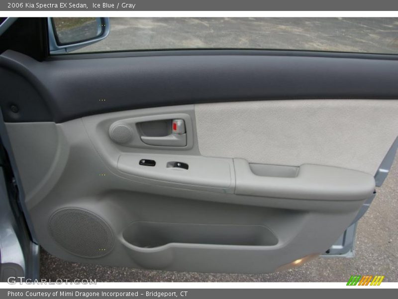 Ice Blue / Gray 2006 Kia Spectra EX Sedan