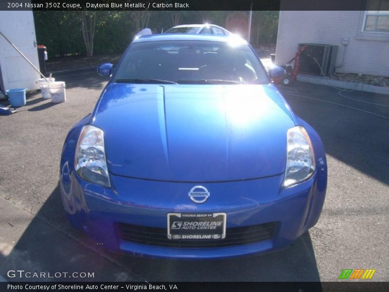 Daytona Blue Metallic / Carbon Black 2004 Nissan 350Z Coupe