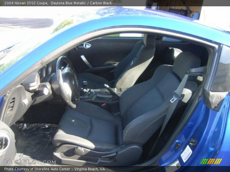  2004 350Z Coupe Carbon Black Interior