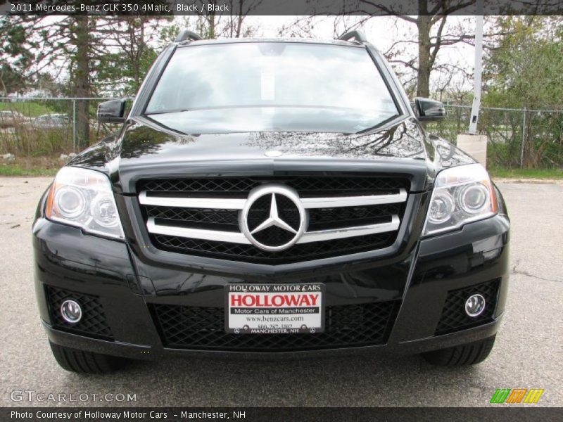 Black / Black 2011 Mercedes-Benz GLK 350 4Matic