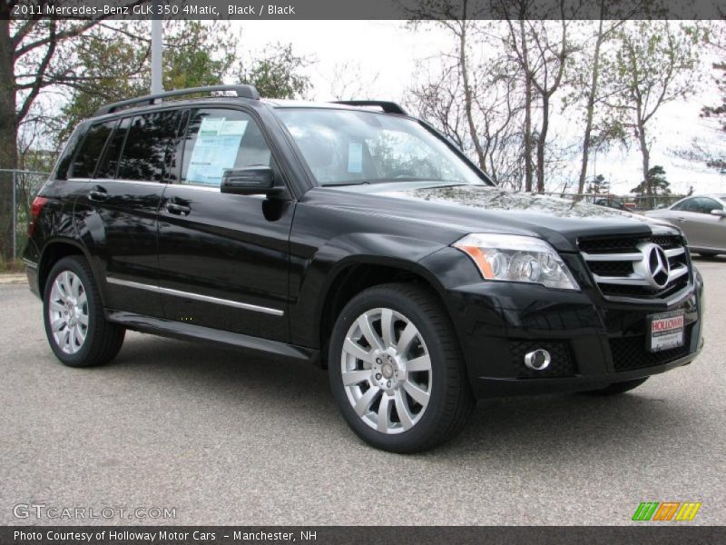 Black / Black 2011 Mercedes-Benz GLK 350 4Matic